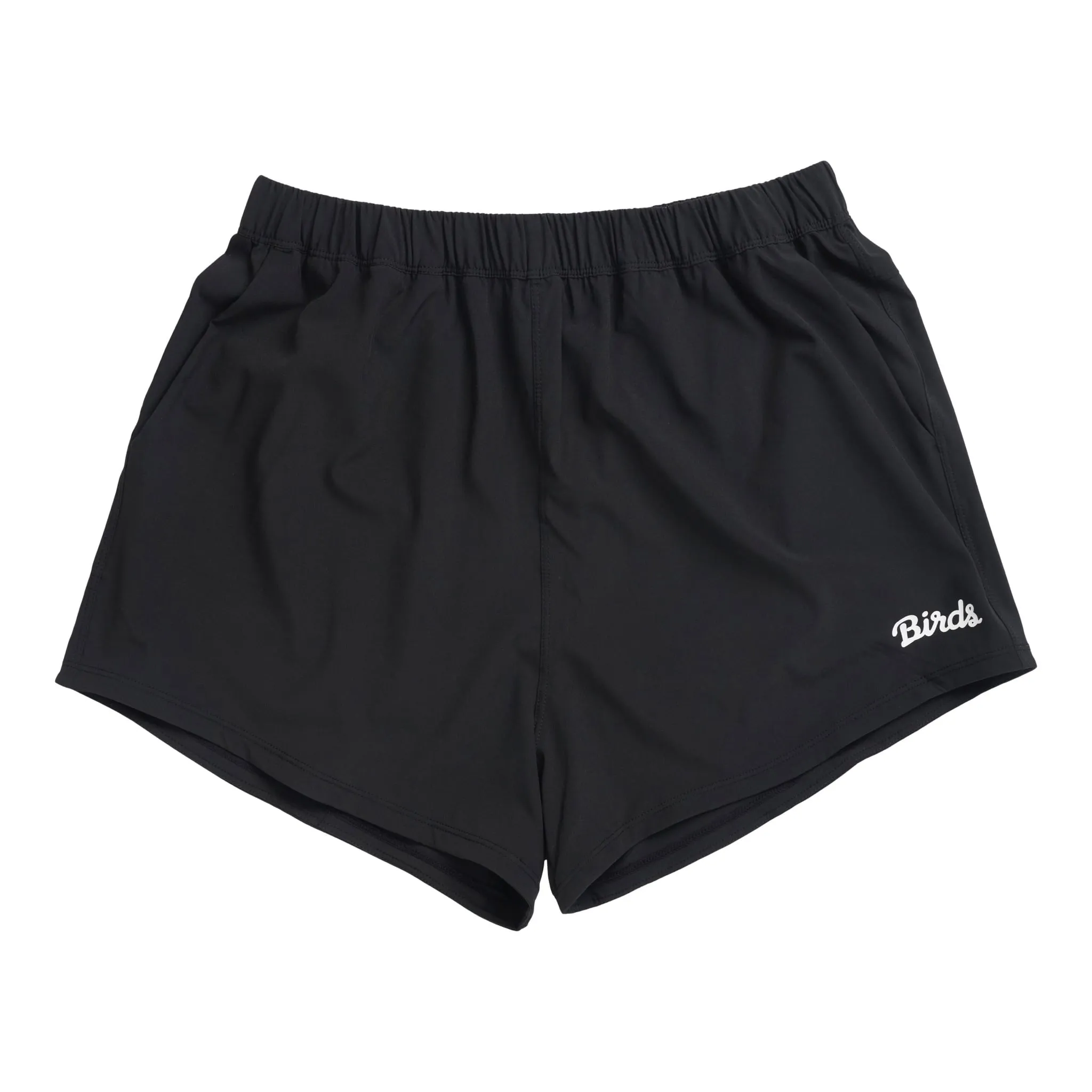 Birds Shorts – Black