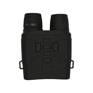 (Black & White) 4K Night Vision Binoculars with Large Screen & Rechargeable Lithium Battery