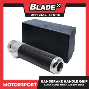 Black Real Carbon Fiber Handbrake Handle Grip Compatible With Gen1/Gen2 MINI Cooper R50 R52 R53 R55 R56 R57 R58 R59