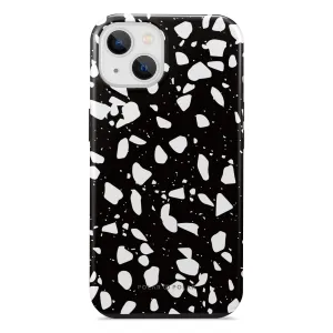 Black Rocky Road Terrazzo Custom - iPhone 14 Case