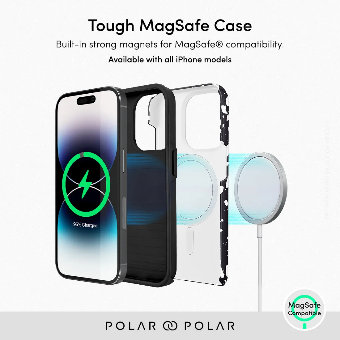 Black Rocky Road Terrazzo Custom - iPhone 15 Pro Max Case