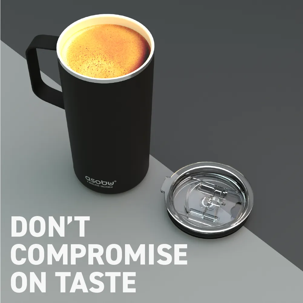 Black Tower Mug