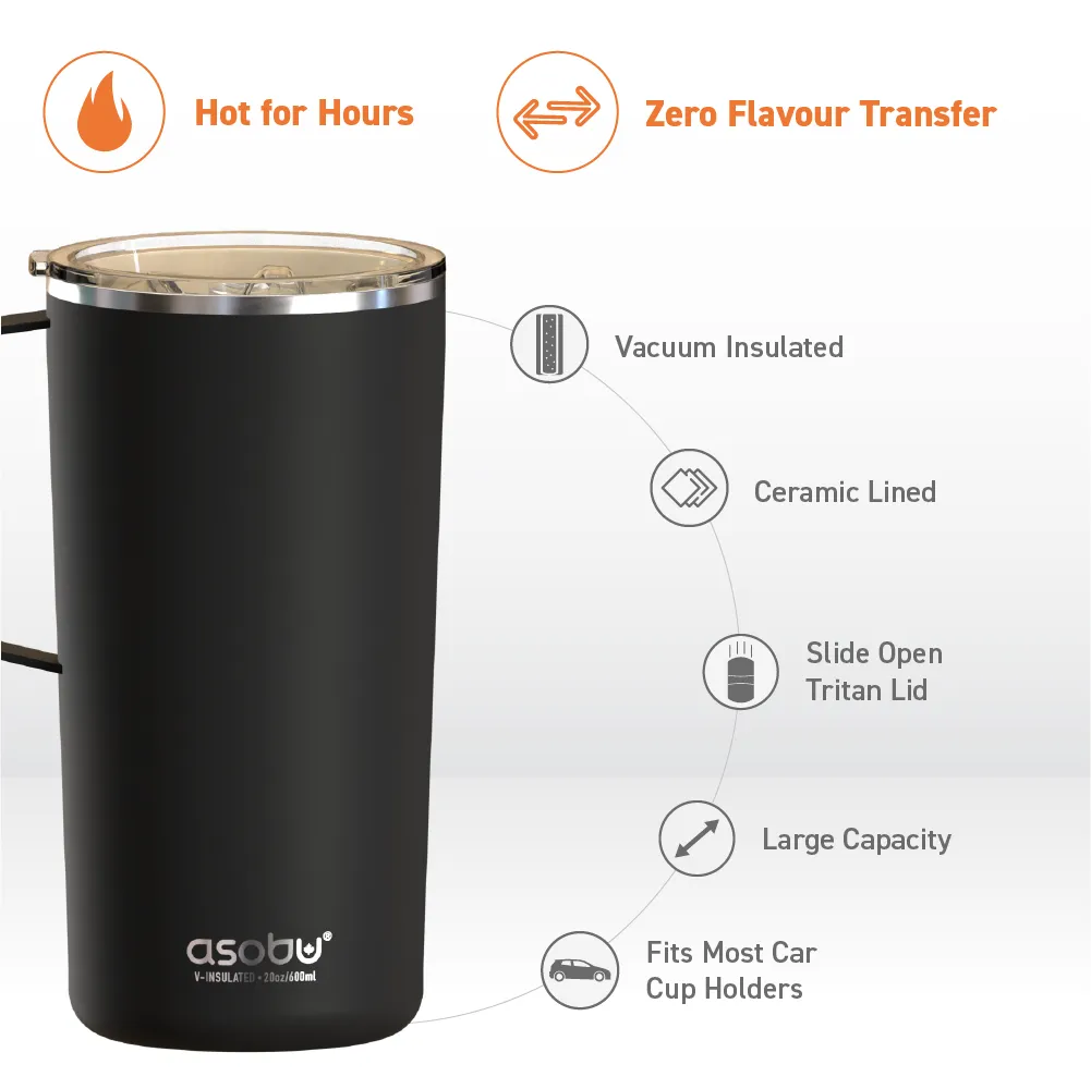 Black Tower Mug