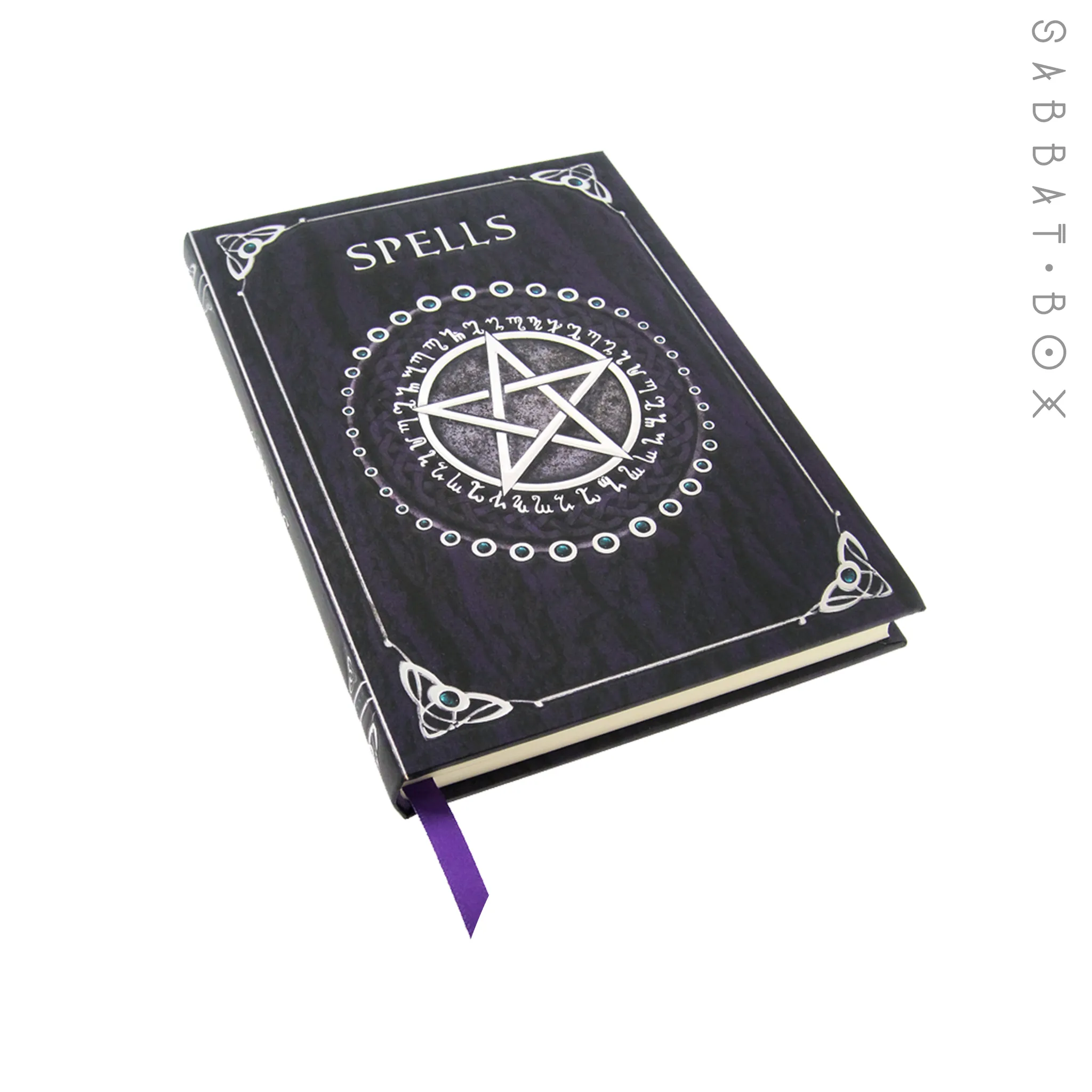 Blue and Silver Pentacle Spell Book/Journal