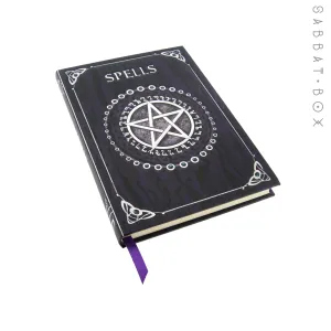 Blue and Silver Pentacle Spell Book/Journal