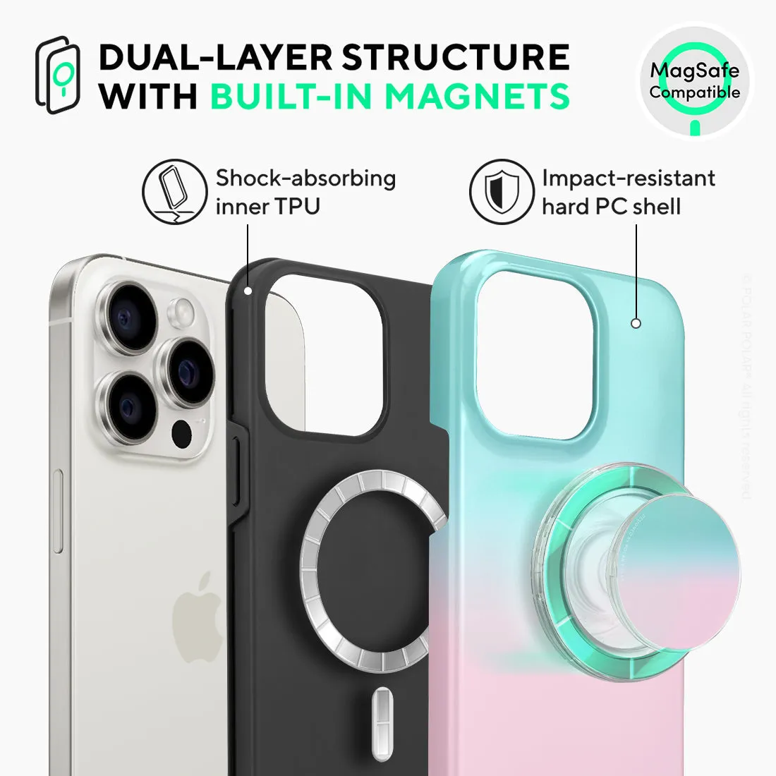 Blue Pink Pastel Custom - iPhone 15 Pro Max Case