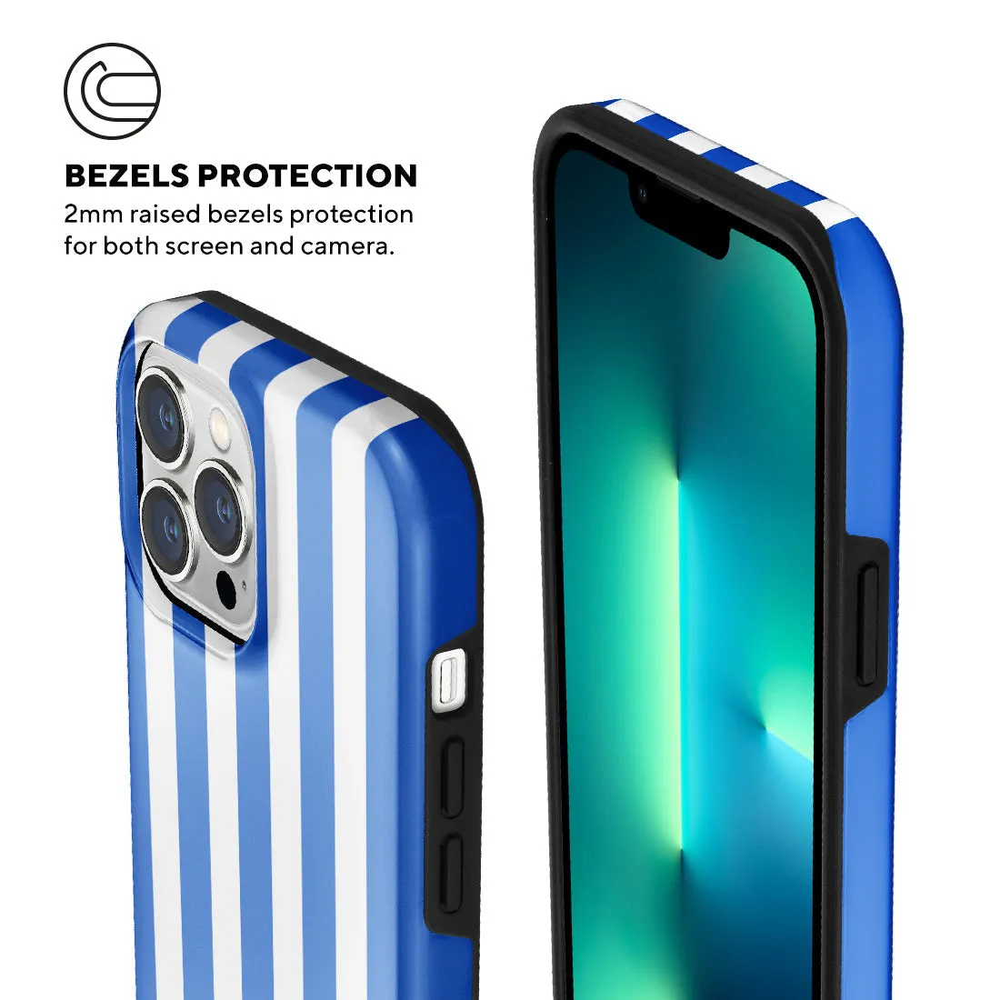 Blue Stripe Custom - iPhone 13 Pro Max Case