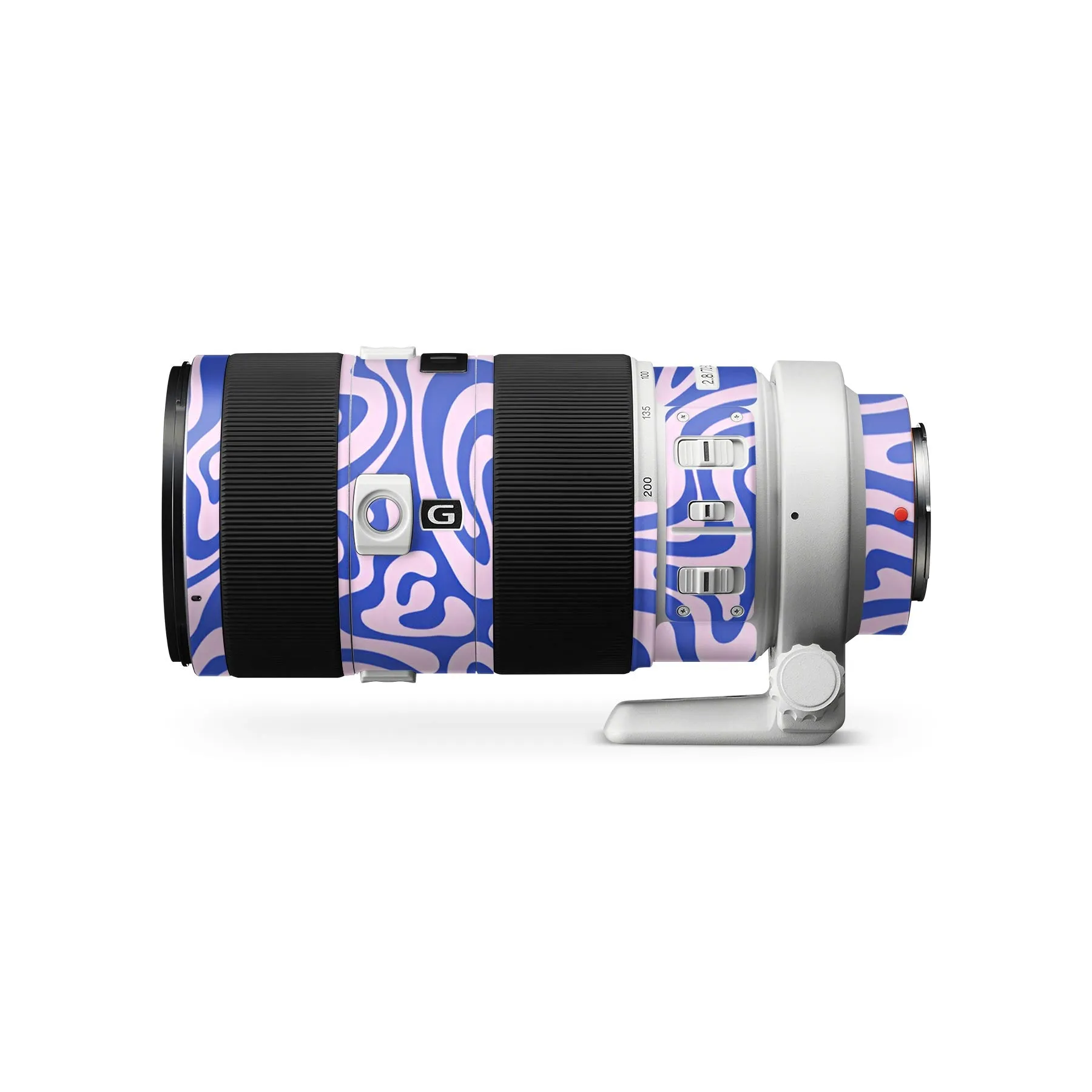 Blue Swirls Lens Skins