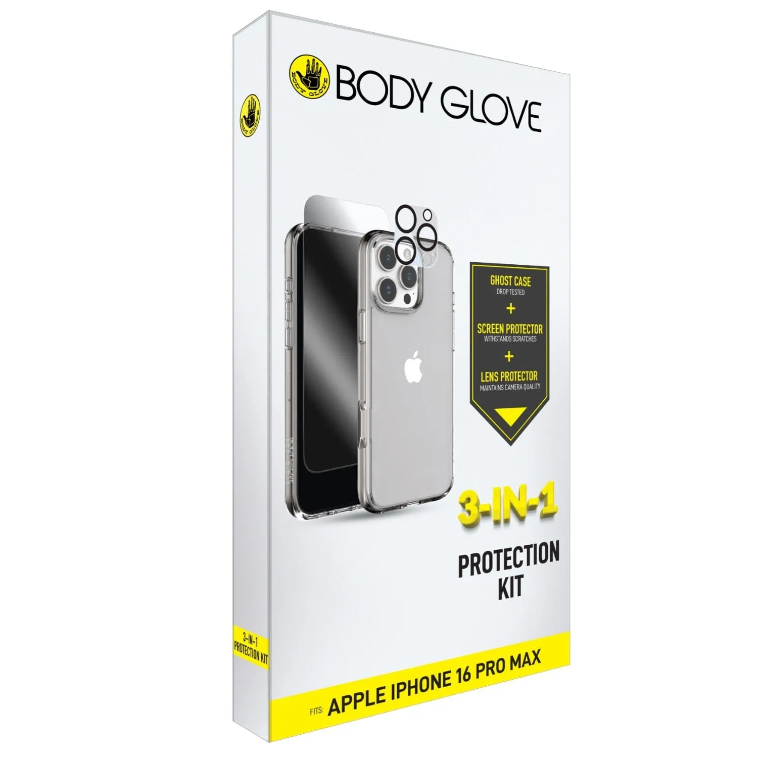 Body Glove 3-In-1 Protection Bundle – Apple iPhone 16 Pro Max