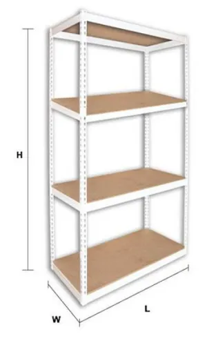 Boltless Rack - Dim : 1200 x 600 x 1830h mm