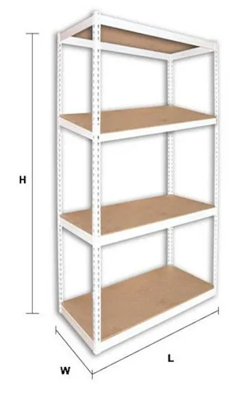 Boltless Rack - Dim : 1200 x 600 x 1830h mm