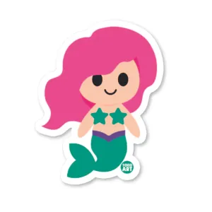 Boo-Boo Buddies Mermaid Sticker