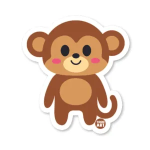 Boo-Boo Buddies Monkey Sticker
