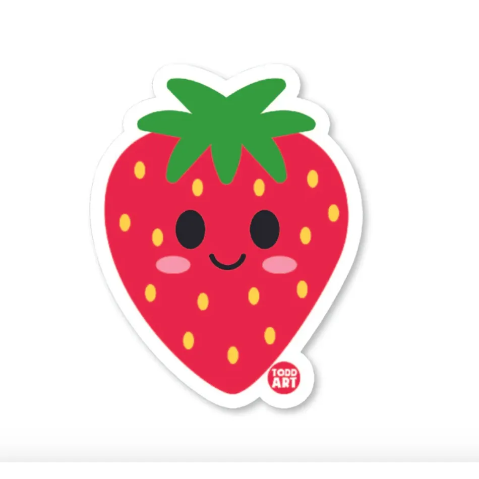 Boo-Boo Buddies Strawberry Sticker