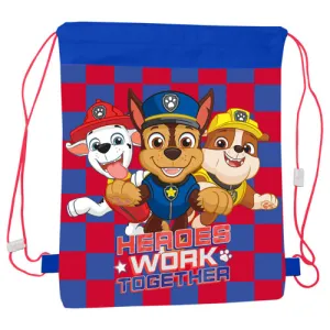 Boys Paw Patrol Drawstring  Bag