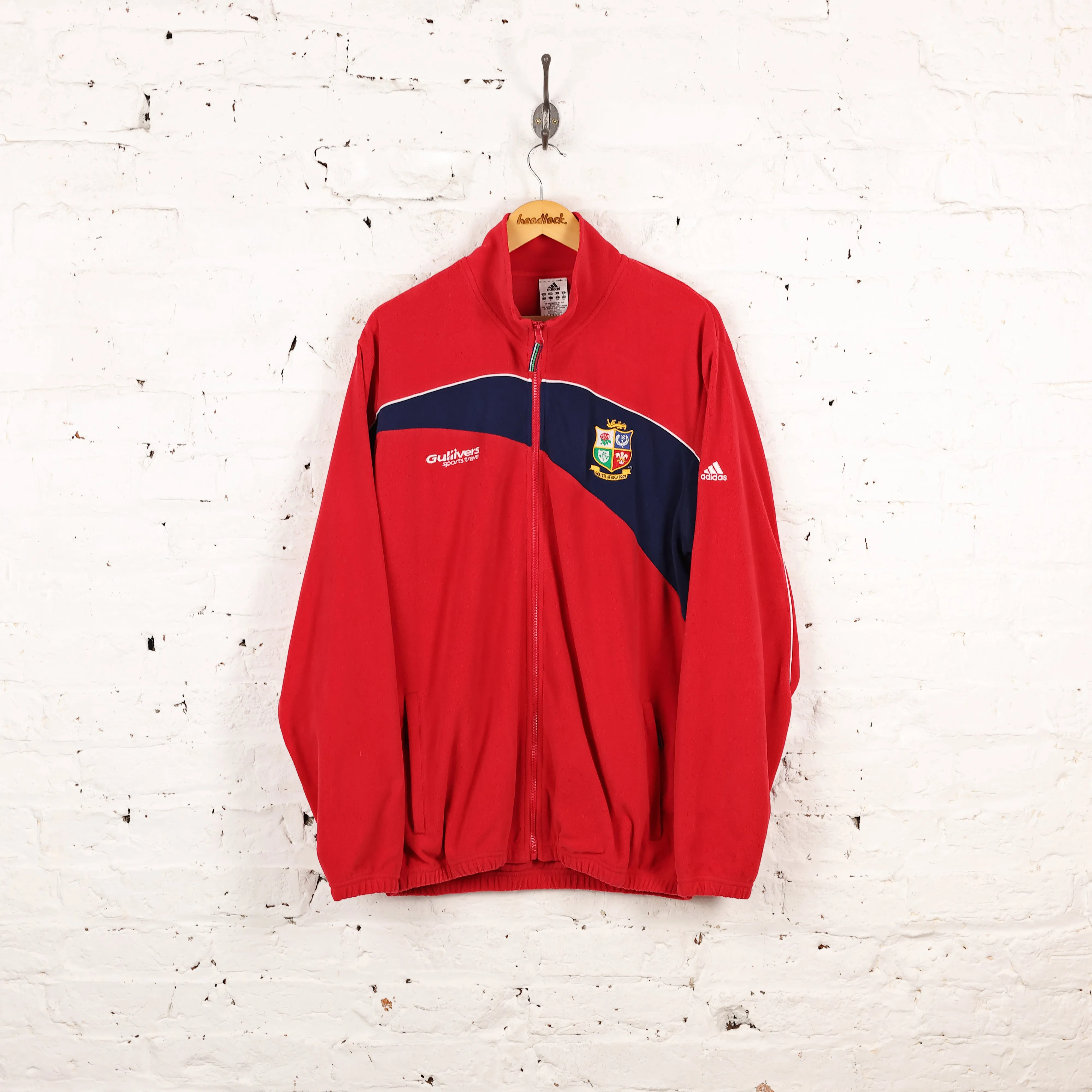 British and Irish Lions Adidas 2009 Tour Fleece - Red - L