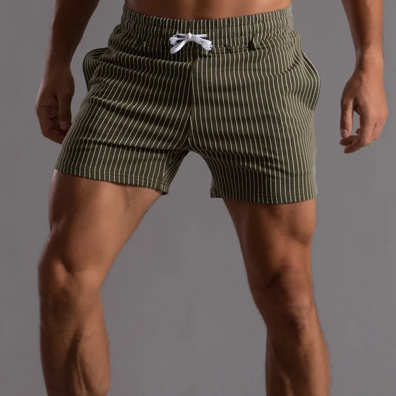 Bruno Amalfi Pinestripe Shorts