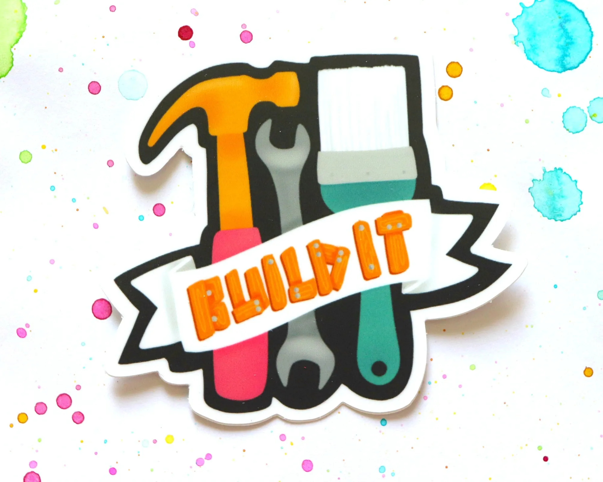 Build it Sticker