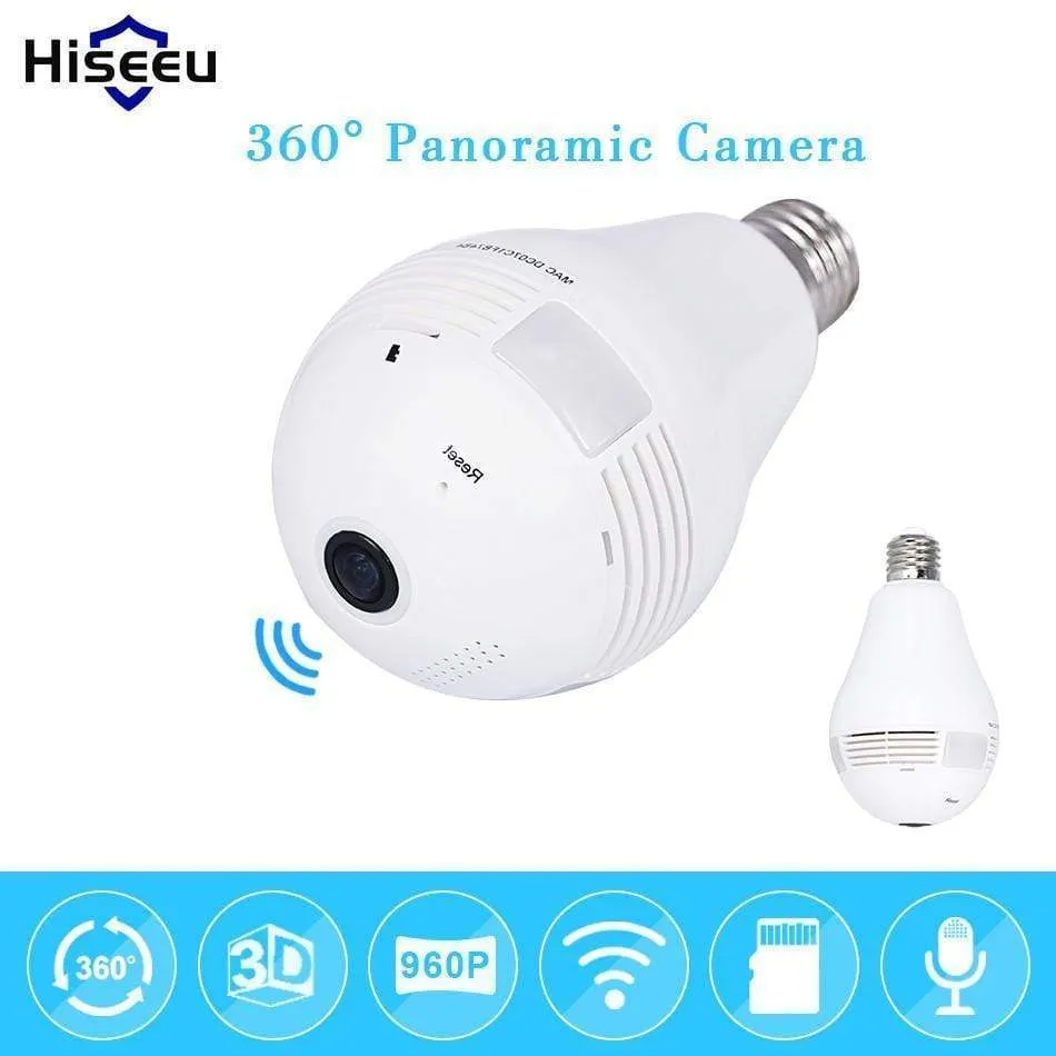 Bulb WiFi Home Camera
