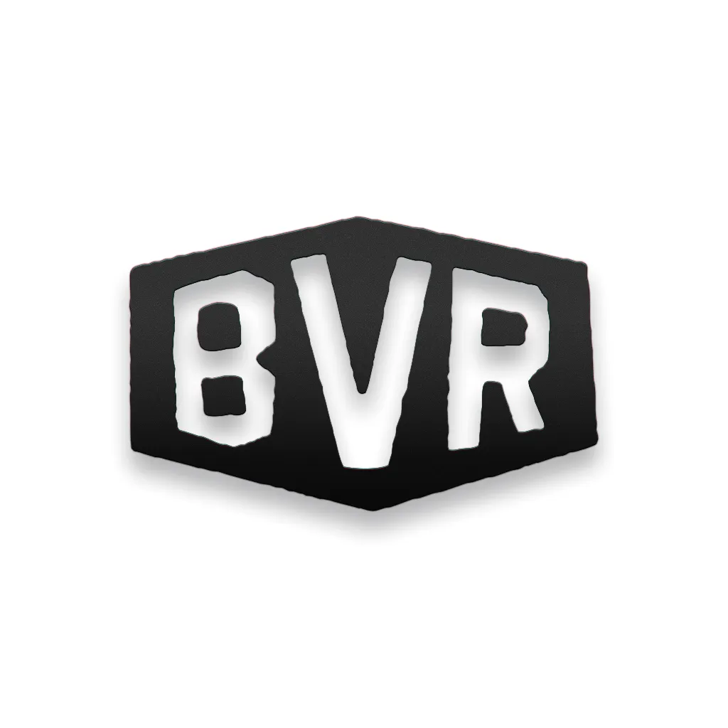 BVR Solid Stamp Matte Black Decal