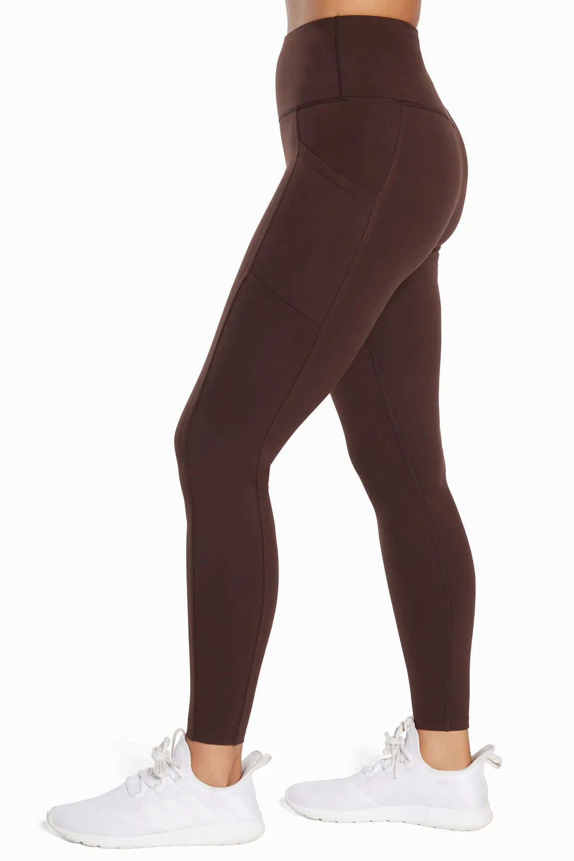 Cameron High Waist Legging (Chocolate Plum)