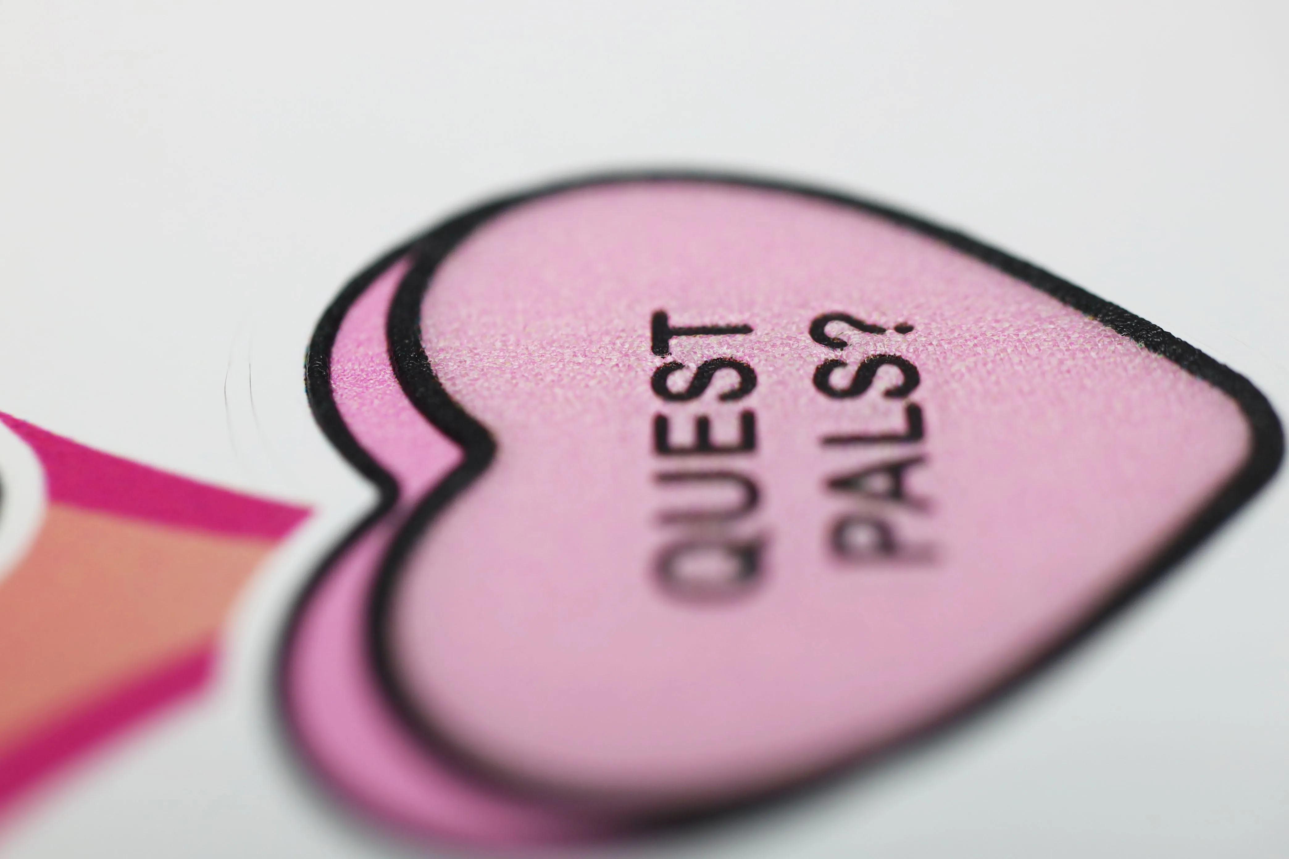 Candy Hearts 2 Sticker Sheet