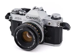 Canon AE-1   50mm f1.8 lens - with 6 month warranty
