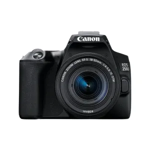 Canon EOS 250D DSLR with movable screen lens 18-55 IS
