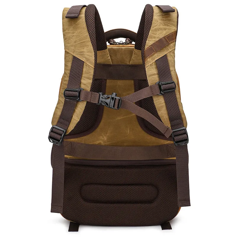 Canvas Waterproof Laptop SLR Camera Bag