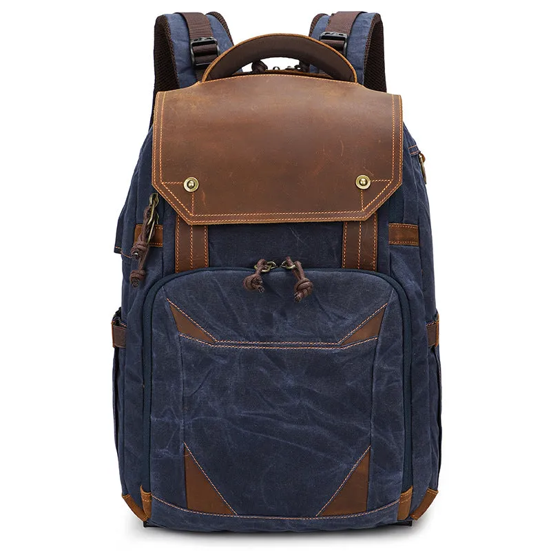 Canvas Waterproof Laptop SLR Camera Bag