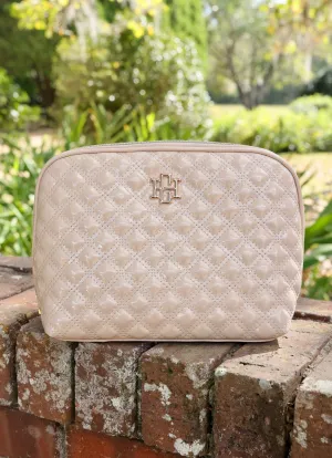 Capri Large Pouch Nude Patent SQ