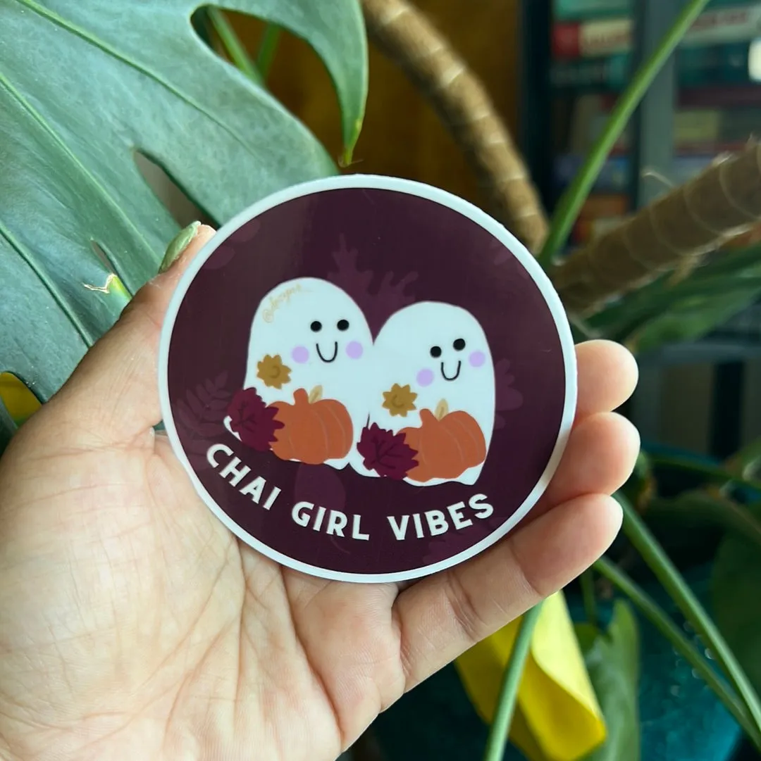 Chai Girl Vibes sticker
