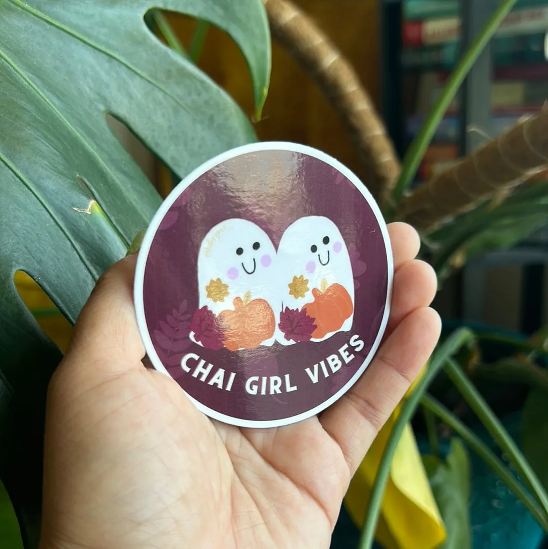 Chai Girl Vibes sticker