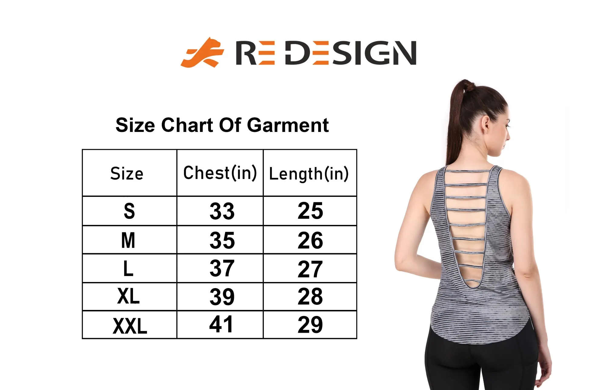 Chic Back Cut Sleeveless Tshirt For Women (Blue)