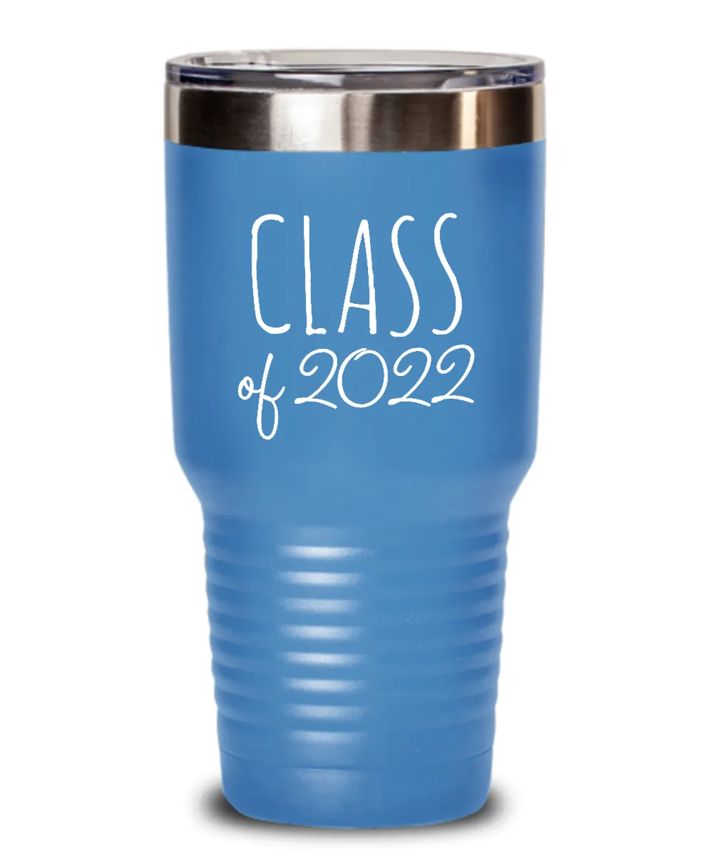 Class of 2022 Insulated Drink Tumbler Travel Cup Funny Coworker Gifts