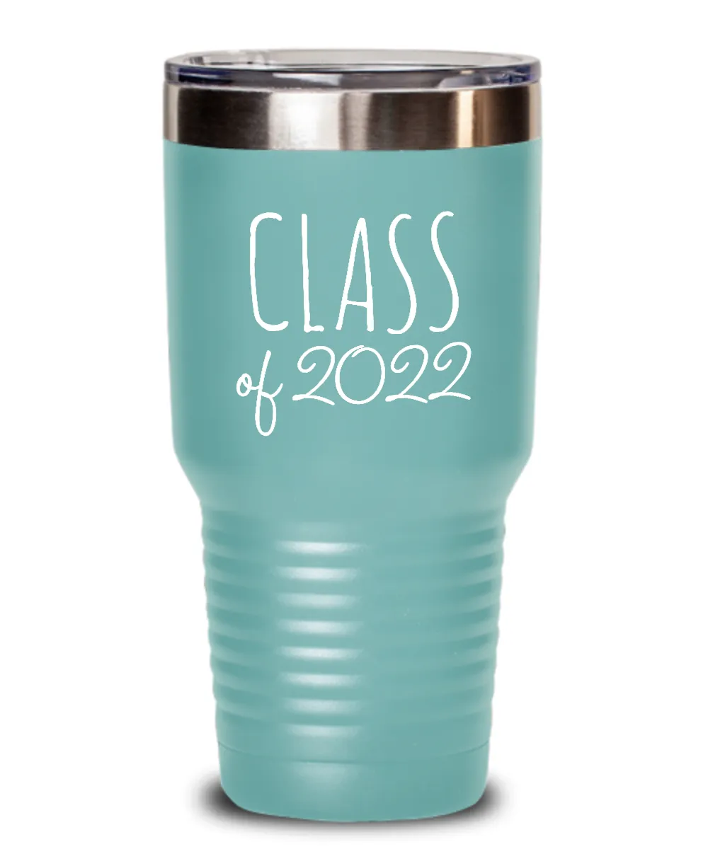 Class of 2022 Insulated Drink Tumbler Travel Cup Funny Coworker Gifts