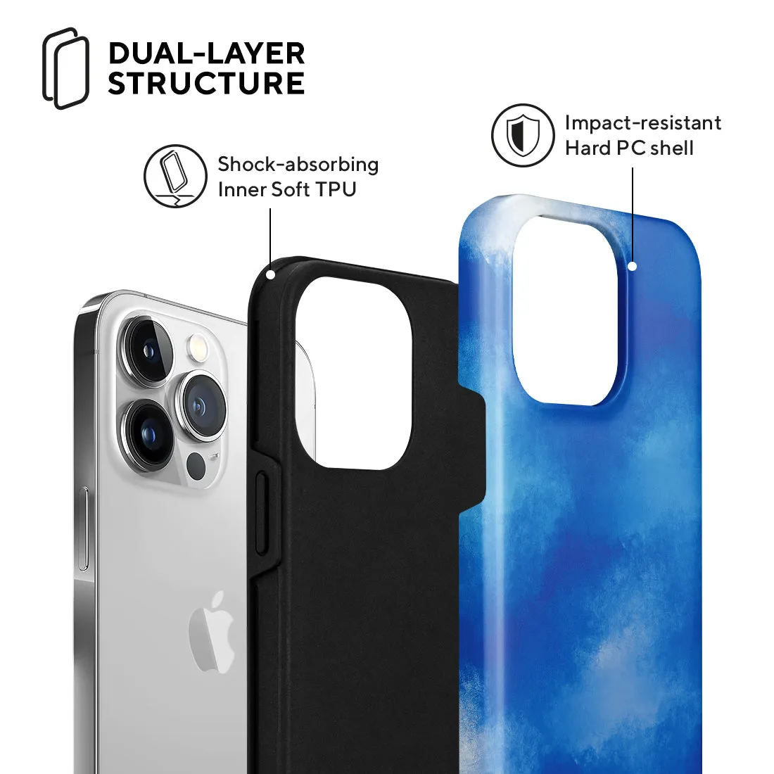 Clouds in Summer - iPhone 13 Pro Case