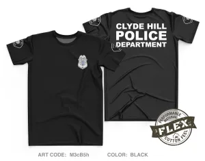 Clyde Hill Police Department Store 1 Core Men's SS Flex Performance Tee - M3cB5h