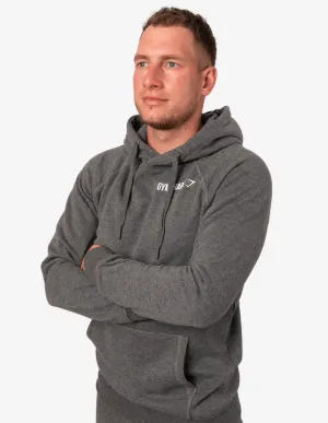 Crest Pullover Hoodie Charcoal Marl