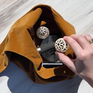 Crumb Catcher Bag-Cleaning Orbs - Natural