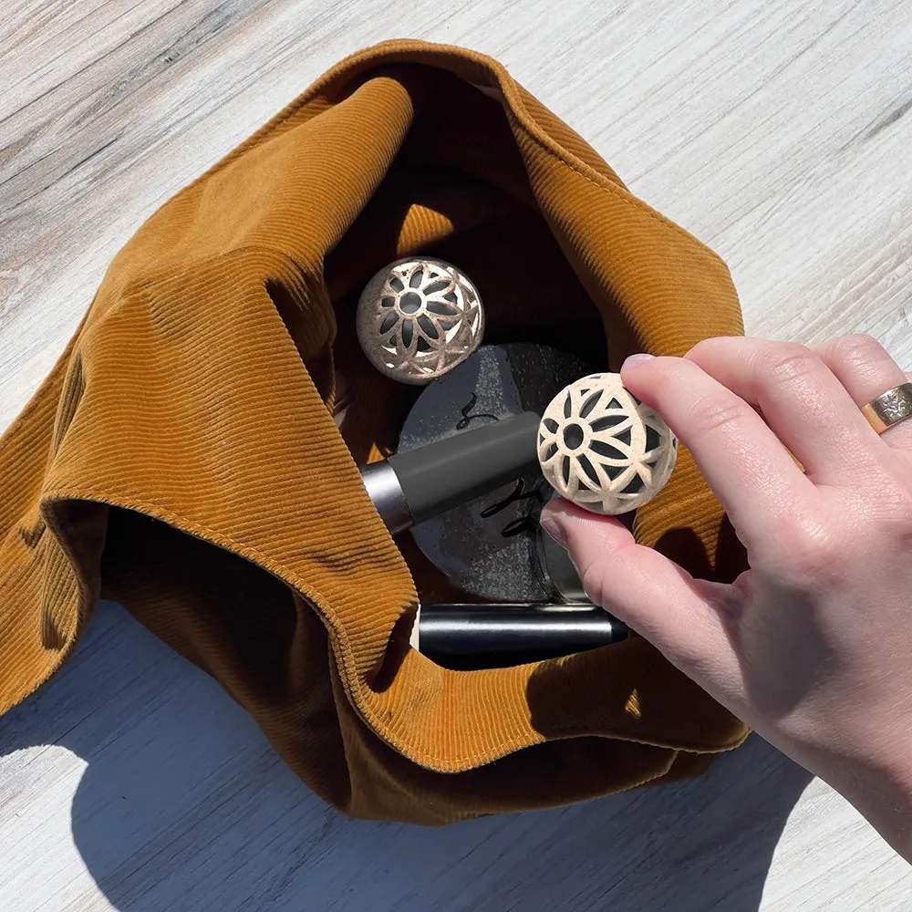 Crumb Catcher Bag-Cleaning Orbs - Natural