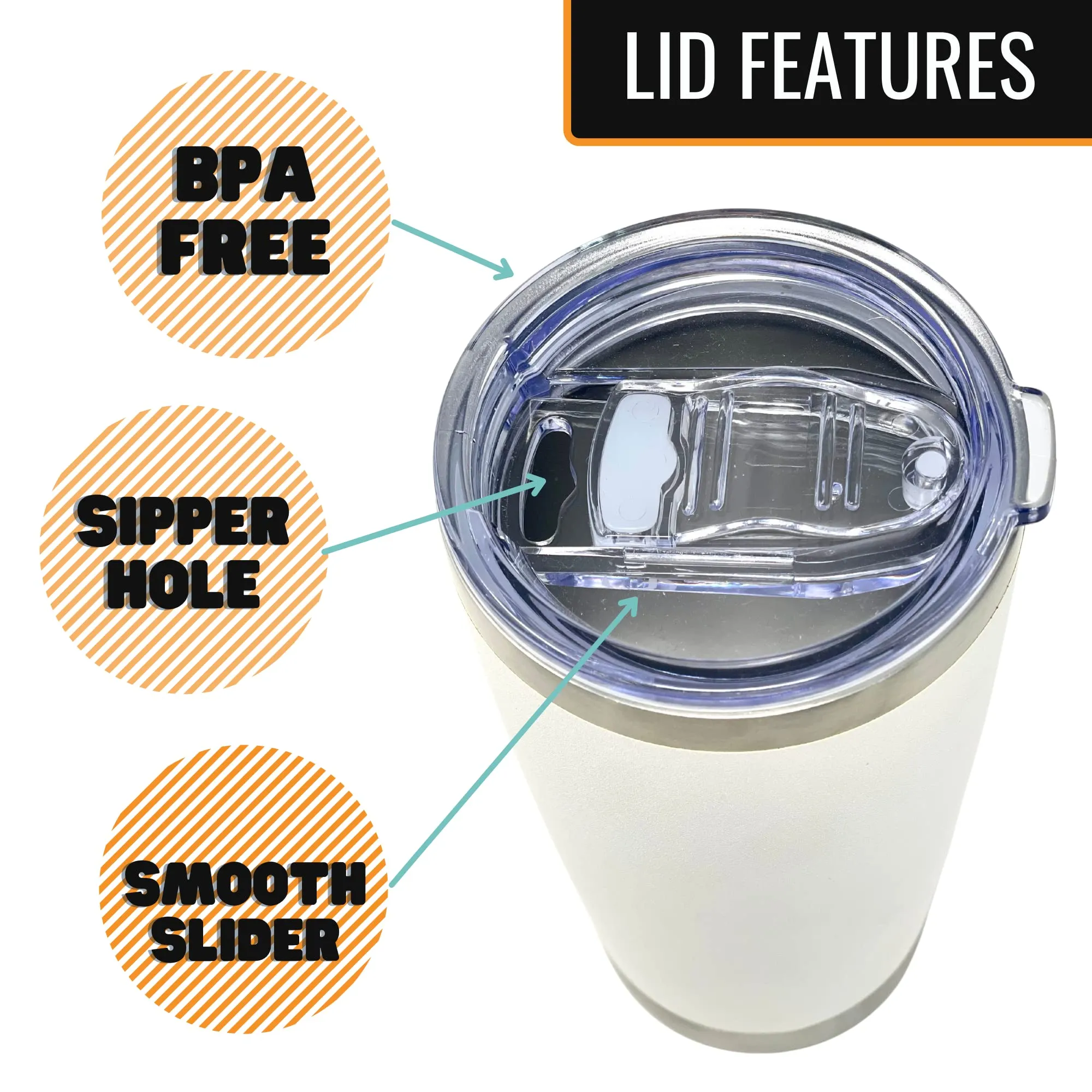 Dad Definition 20 oz White Tumbler for Dads