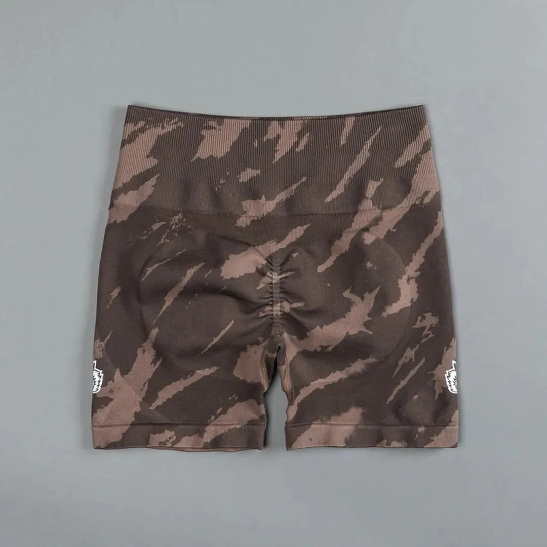 Darc She Shorts Women Everson Seamless Stretchy Pants Tie Dye Womans Running Yoga Wear Fitness Sports Workout Gym Shorts