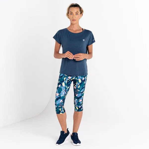 Dare 2b Women's Persisting Tee | Moonlight Denim Marl