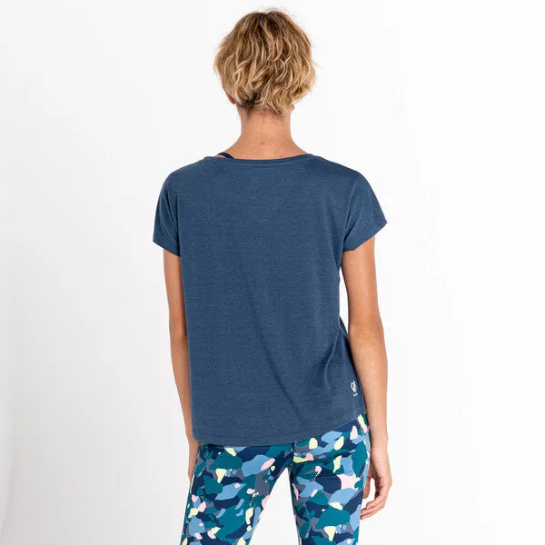 Dare 2b Women's Persisting Tee | Moonlight Denim Marl