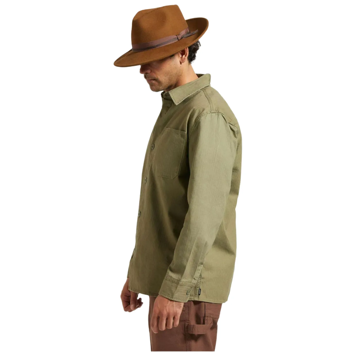 Dayton Convertible Brim Rancher Hat - Coffee