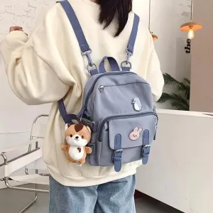 Dazzling Mini Backpack shoulder Bag for Teenage Girls And Women Multi-Function Ladies Small Bagpack