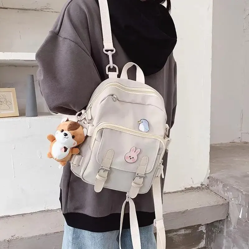 Dazzling Mini Backpack shoulder Bag for Teenage Girls And Women Multi-Function Ladies Small Bagpack
