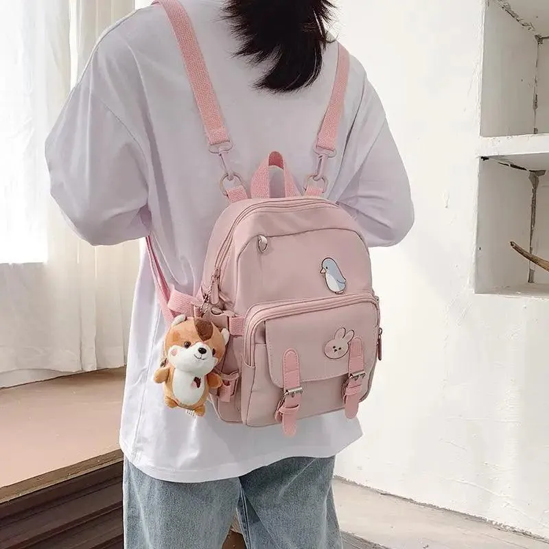 Dazzling Mini Backpack shoulder Bag for Teenage Girls And Women Multi-Function Ladies Small Bagpack