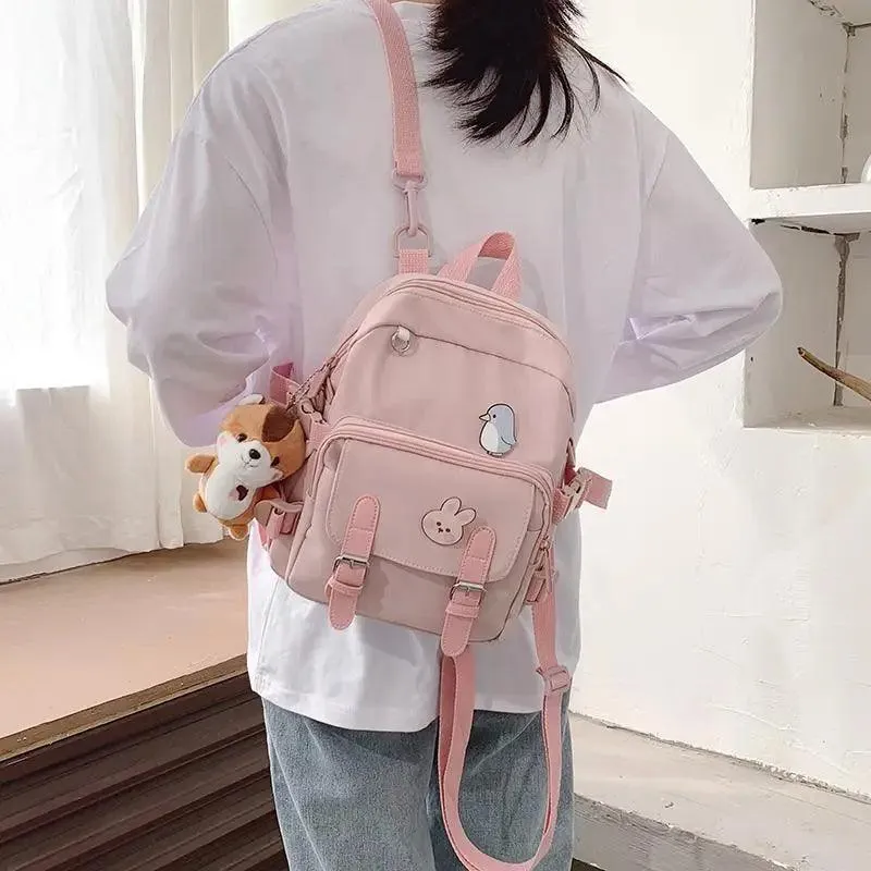 Dazzling Mini Backpack shoulder Bag for Teenage Girls And Women Multi-Function Ladies Small Bagpack